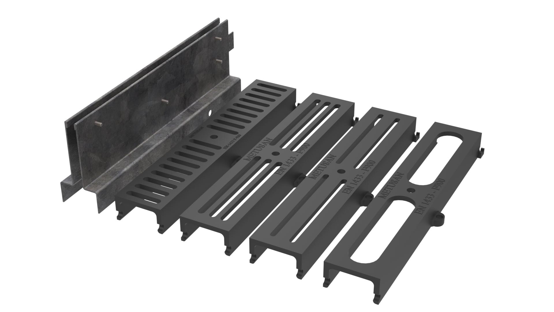 High Capacity Drainage System Grates - METUSTAR