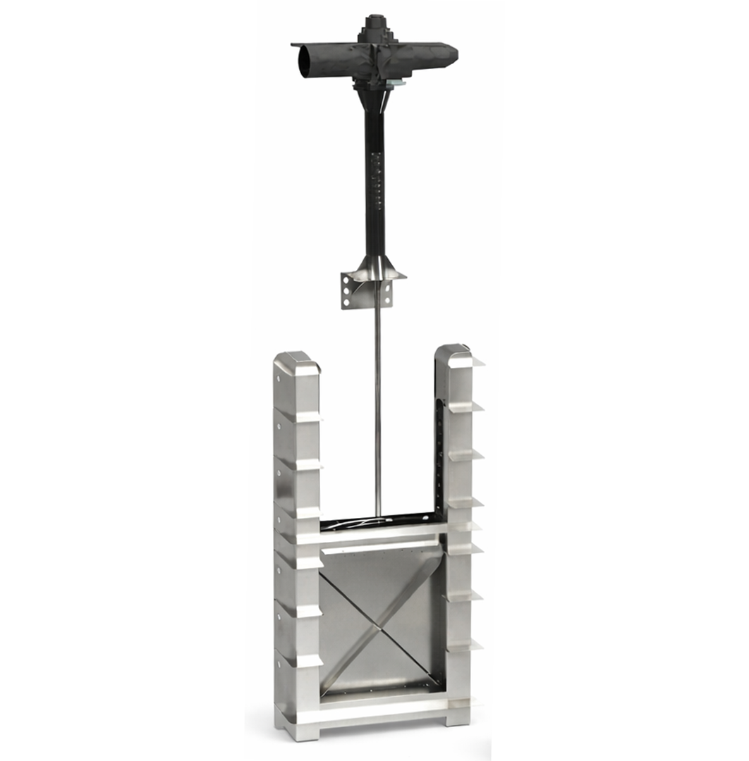 Rising Penstock With Actuator Control