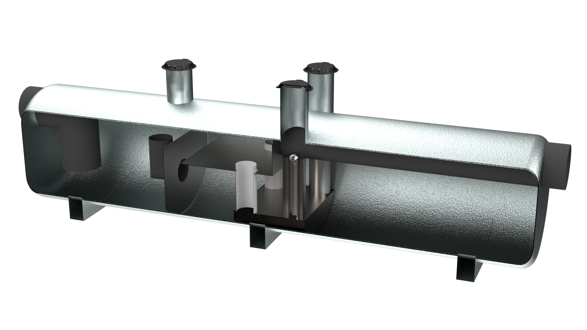 EPOXY COATED CARBON STEEL OIL WATER SEPARATOR (OWS) BY-PASS