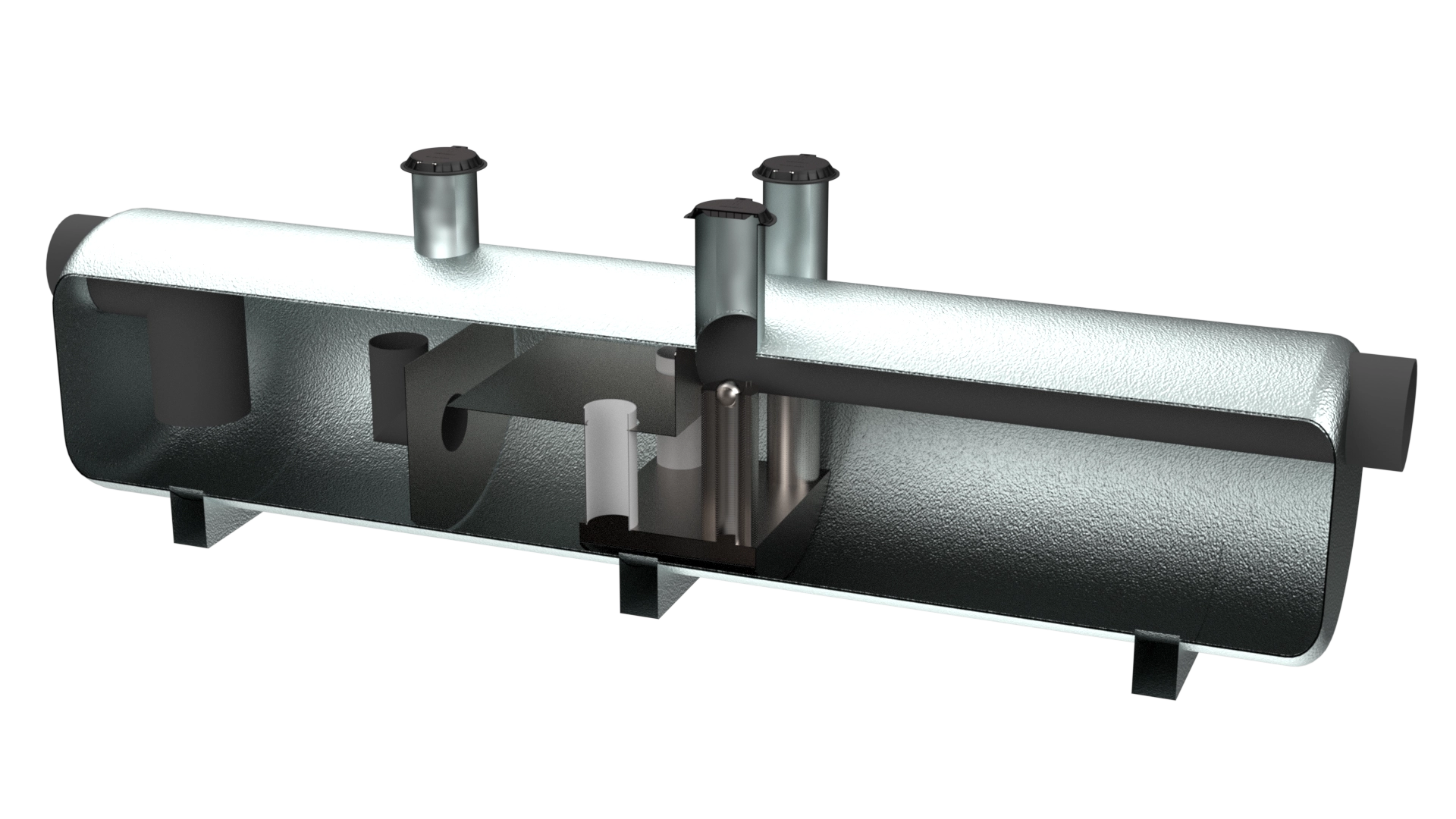 EPOXY COATED CARBON STEEL OIL WATER SEPARATOR (OWS) BY-PASS