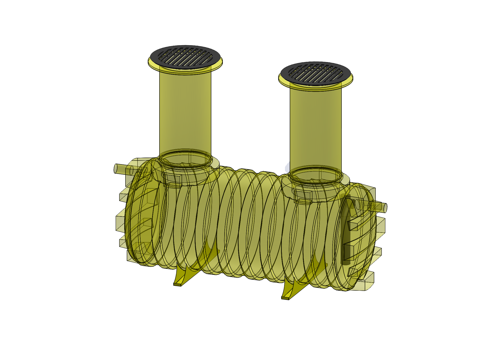 BELOW GROUND POLYETHYLENE (HDPE) GREASE WATER SEPARATOR MANUAL H