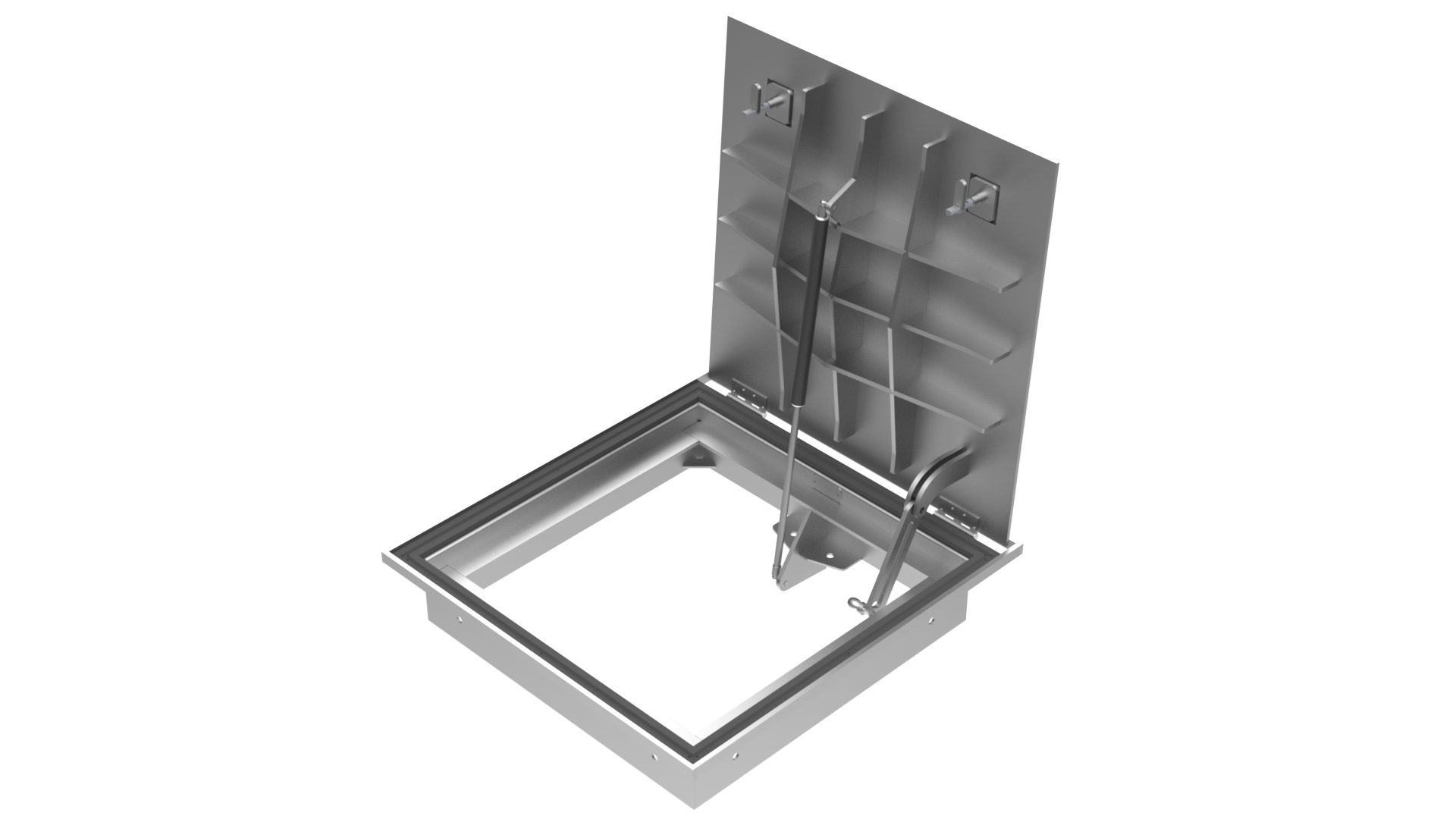 Gas Spring (Leaf Hinge) Solid Access Cover