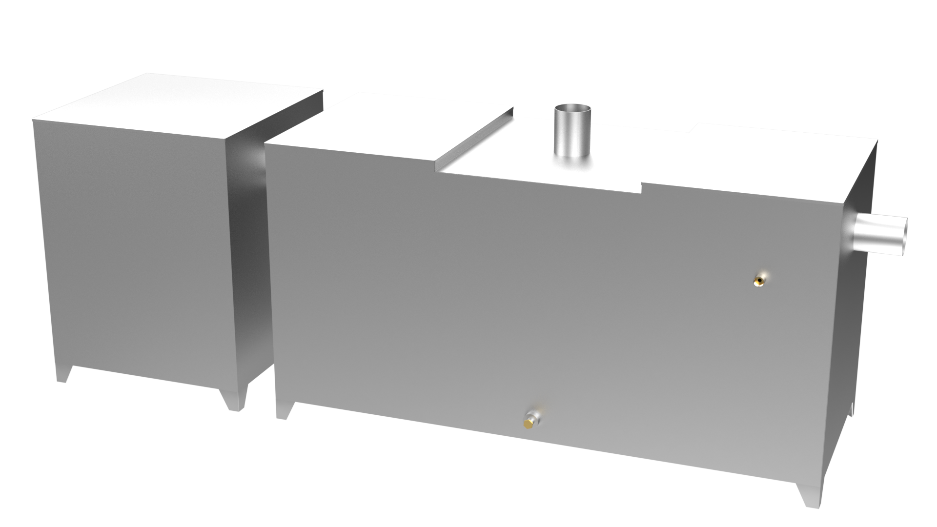 ABOVE GROUND STAINLESS STEEL GREASE WATER SEPARATOR MANUAL L