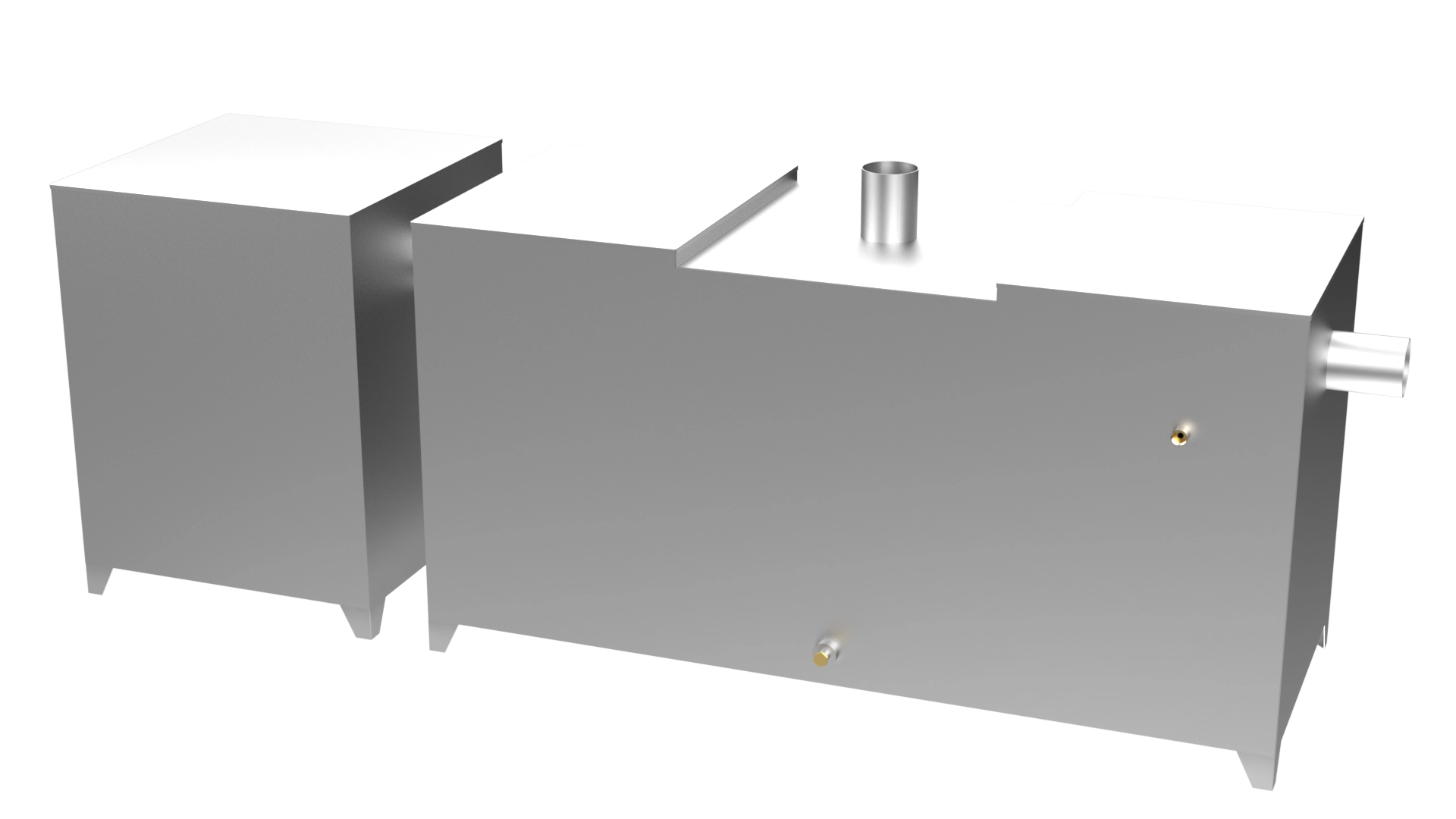 ABOVE GROUND STAINLESS STEEL GREASE WATER SEPARATOR MANUAL L