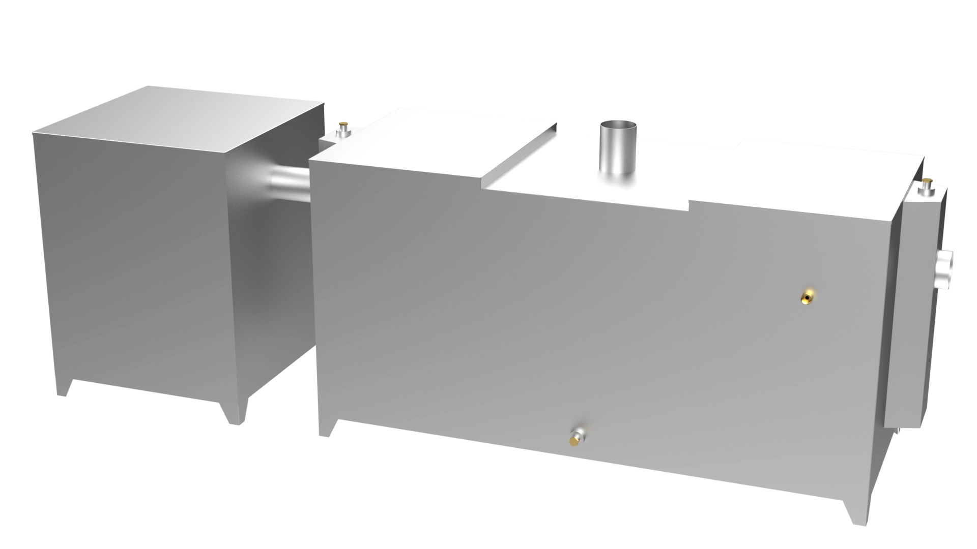 ABOVE GROUND STAINLESS STEEL OIL WATER SEPARATOR MANUAL CLASS II