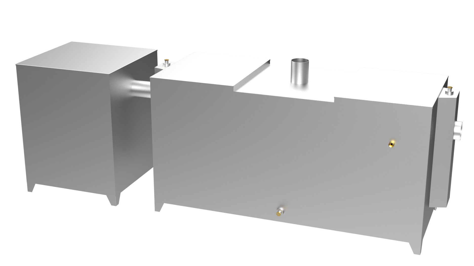 ABOVE GROUND STAINLESS STEEL OIL WATER SEPARATOR MANUAL CLASS II
